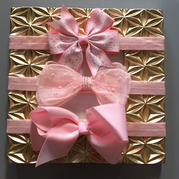 Other - (3) baby girl toddler headbands